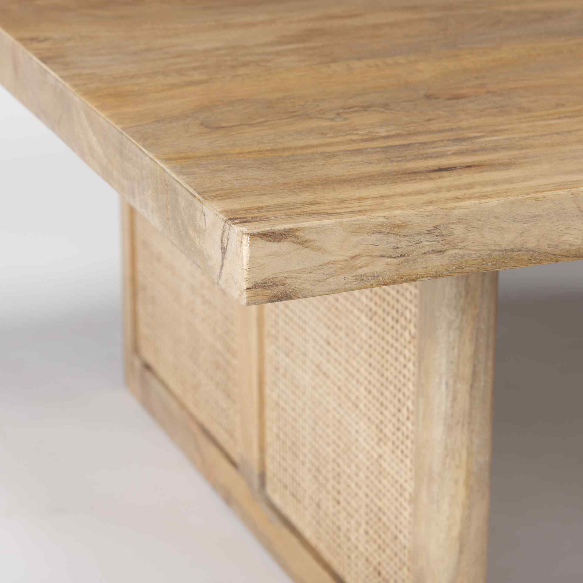 Mercana Grier Wood Top Square Coffee Table