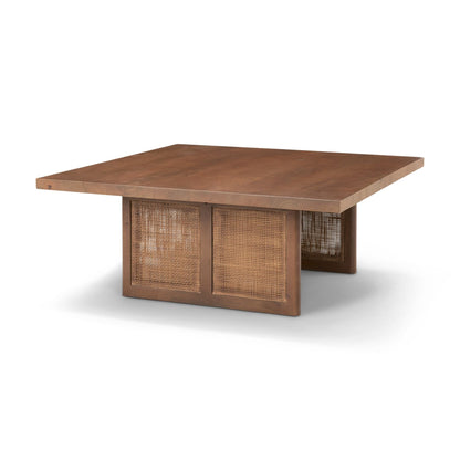 Mercana Grier Wood Top Square Coffee Table
