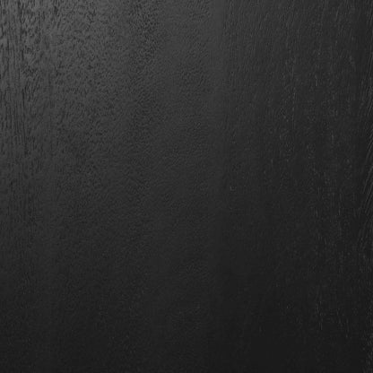 Grier Wooden Black Accent Cabinet