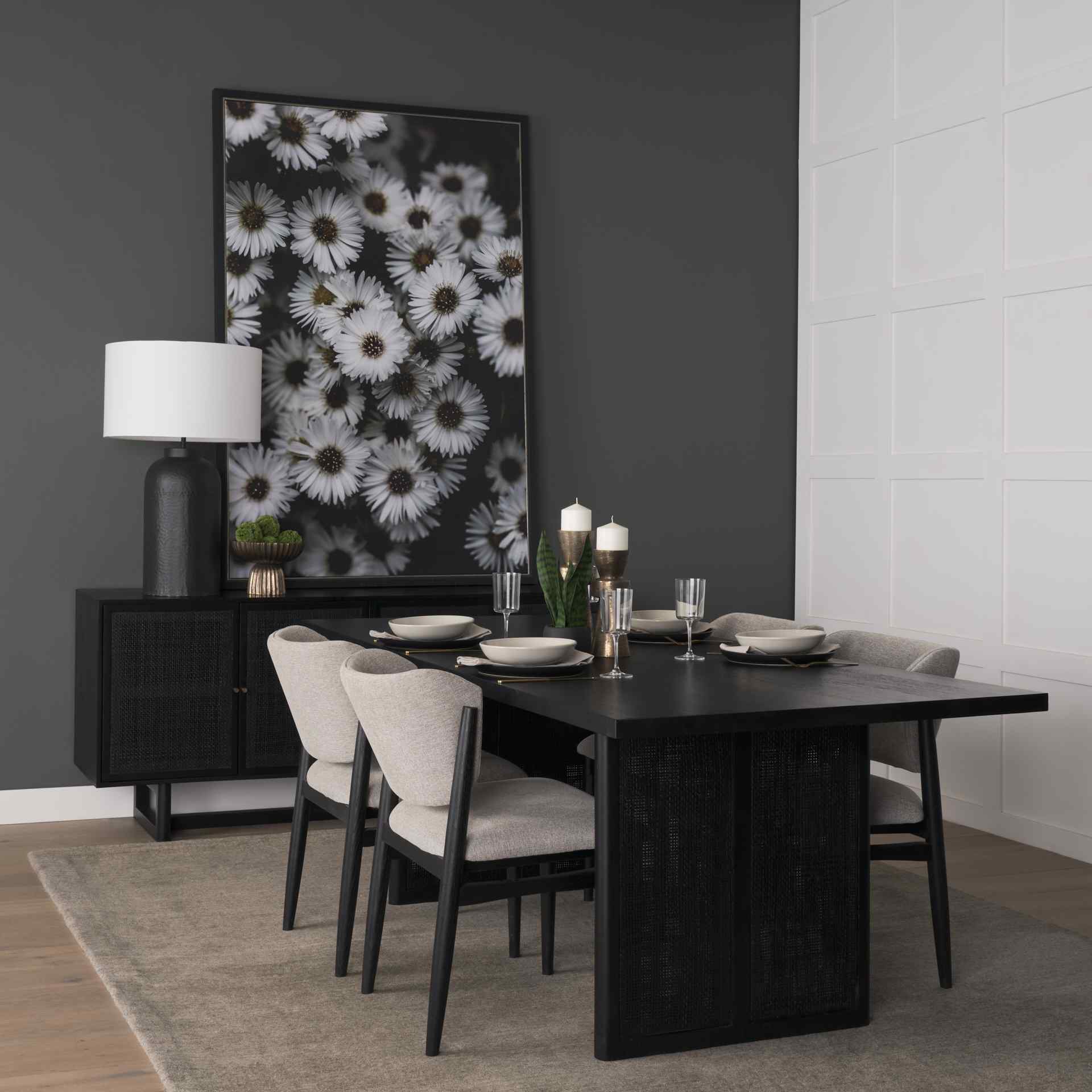 Mercana Grier Wooden Rectangular Dining Table