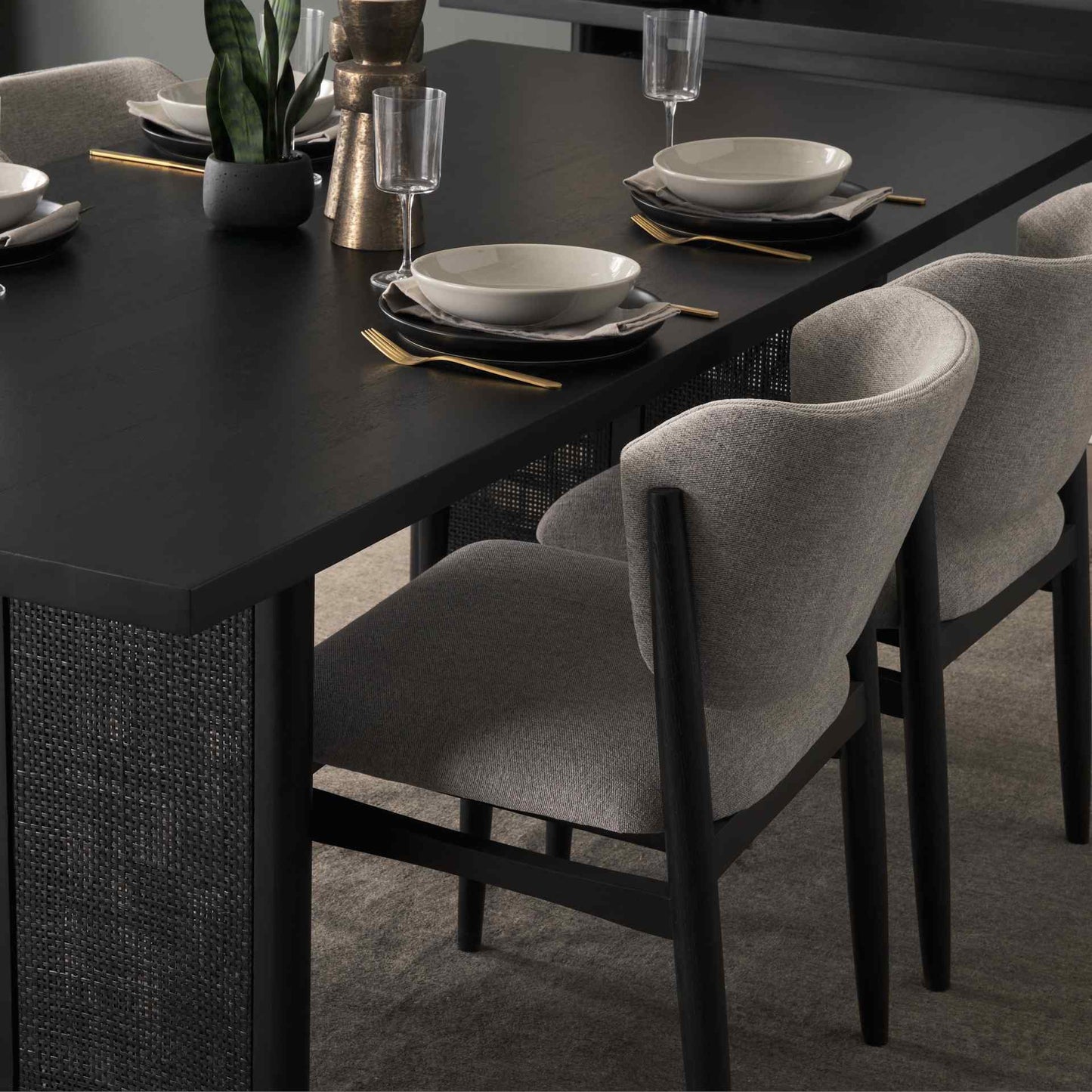 Mercana Grier Wooden Rectangular Dining Table