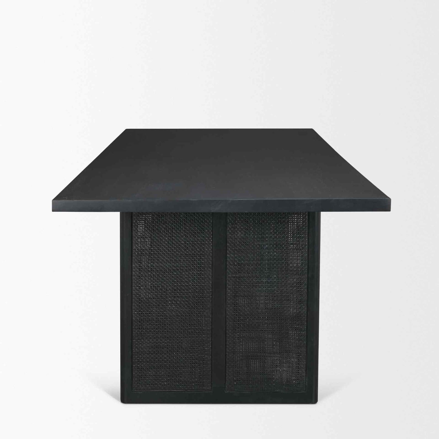 Grier Wooden Black Dining Table