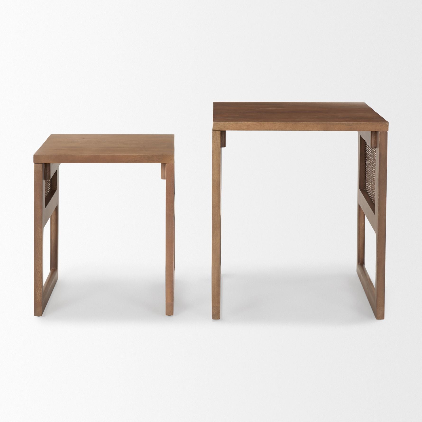 Mercana Grier Wooden Nesting Accent Table (Set of 2)