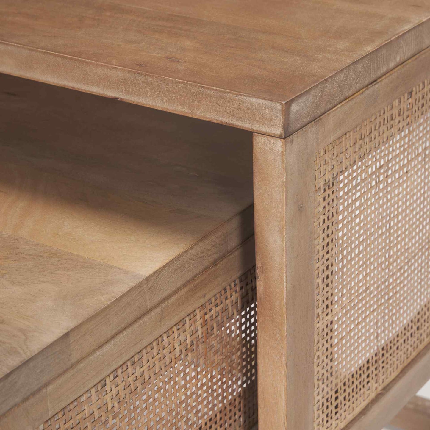 Mercana Grier Wooden Nesting Accent Table (Set of 2)