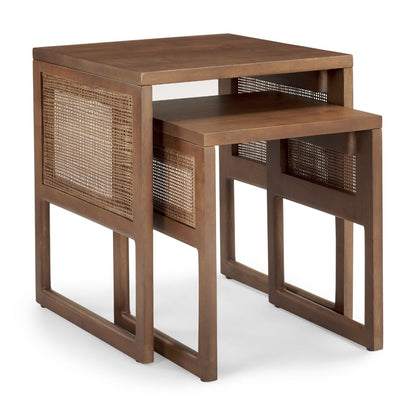 Mercana Grier Wooden Nesting Accent Table (Set of 2)