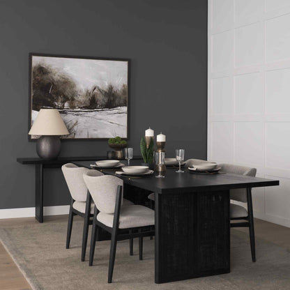 Grier Wooden Rectangular Console Table