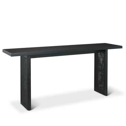 Grier Wooden Rectangular Console Table