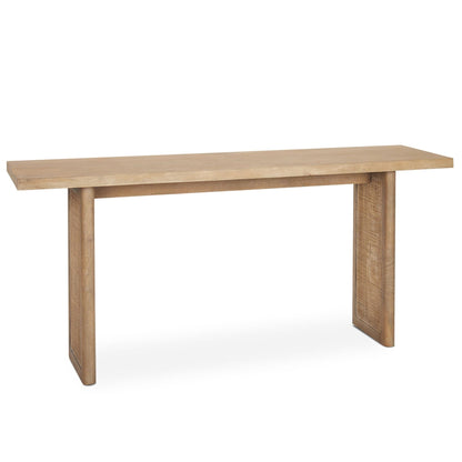 Grier Wooden Rectangular Console Table