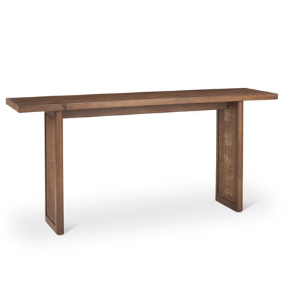 Grier Wooden Rectangular Console Table