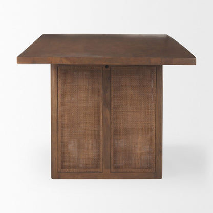 Mercana Grier Wooden Rectangular Dining Table