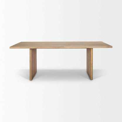 Mercana Grier Wooden Rectangular Dining Table