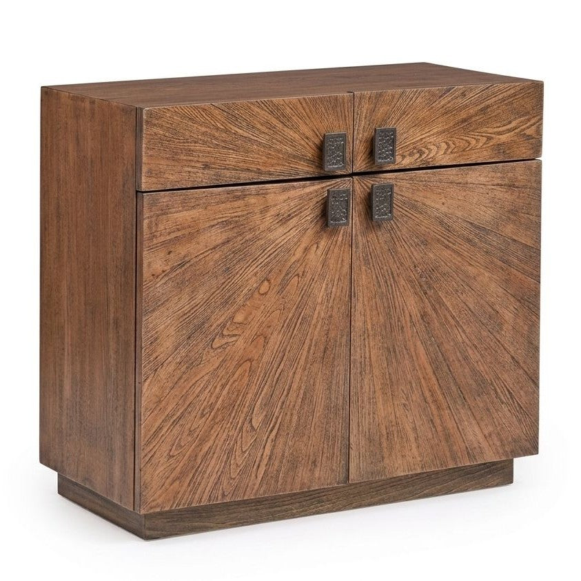 LOOMLAN Jarrow Two Drawers Wood Accent Cabinet