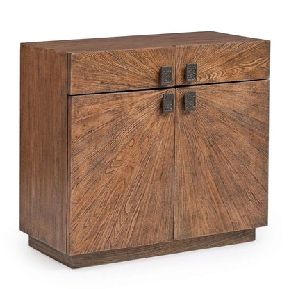 LOOMLAN Jarrow Two Drawers Wood Accent Cabinet
