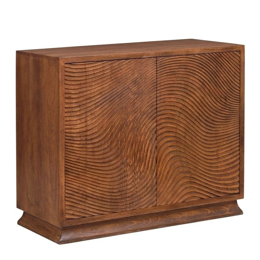 LOOMLAN Morley Two Doors Wood Accent Cabinet