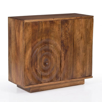 LOOMLAN Oakridge Two Doors Wood Accent Cabinet