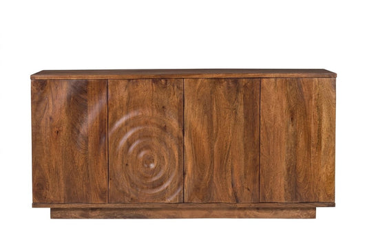 LOOMLAN Rathbone Four Doors Wood Sideboard