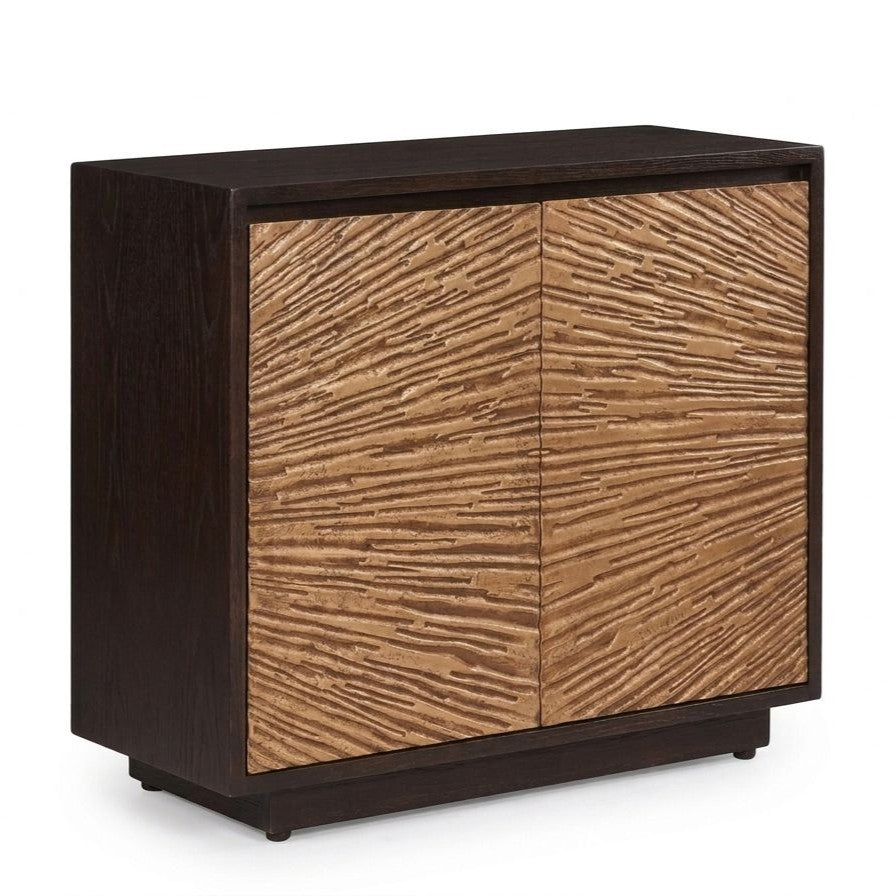LOOMLAN Yardley Two Doors Wood Accent Cabinet
