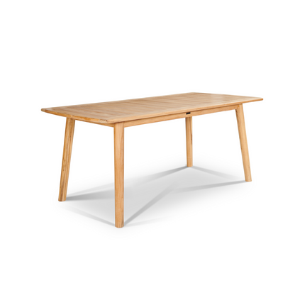 Modurn Teak Patio Rectangular Dining Set 5PC