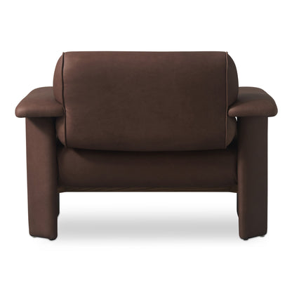 Marcello Full Aniline Leather Lounge Chair