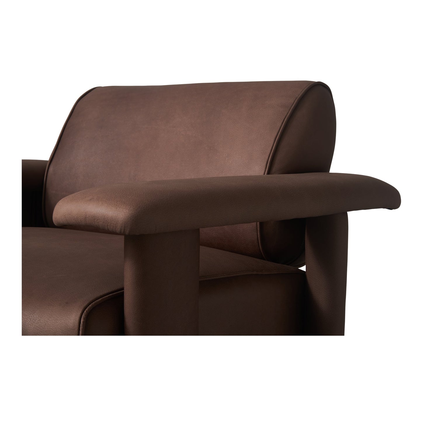 Marcello Full Aniline Leather Lounge Chair