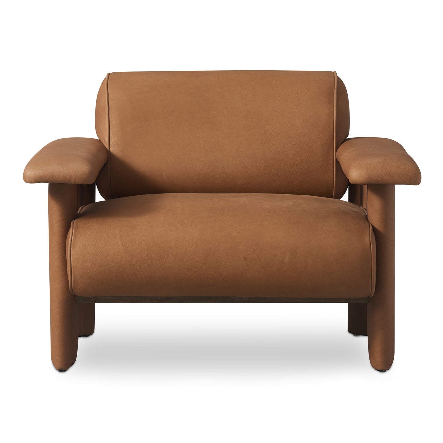Marcello Full Aniline Leather Lounge Chair