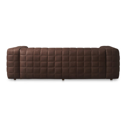Callan Modern Aniline Leather Sofa