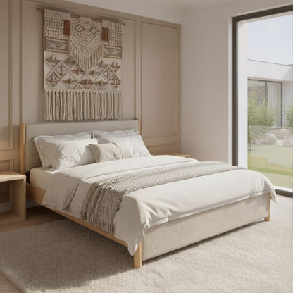 Zuo Modern Hadi Textured Fabric Bed
