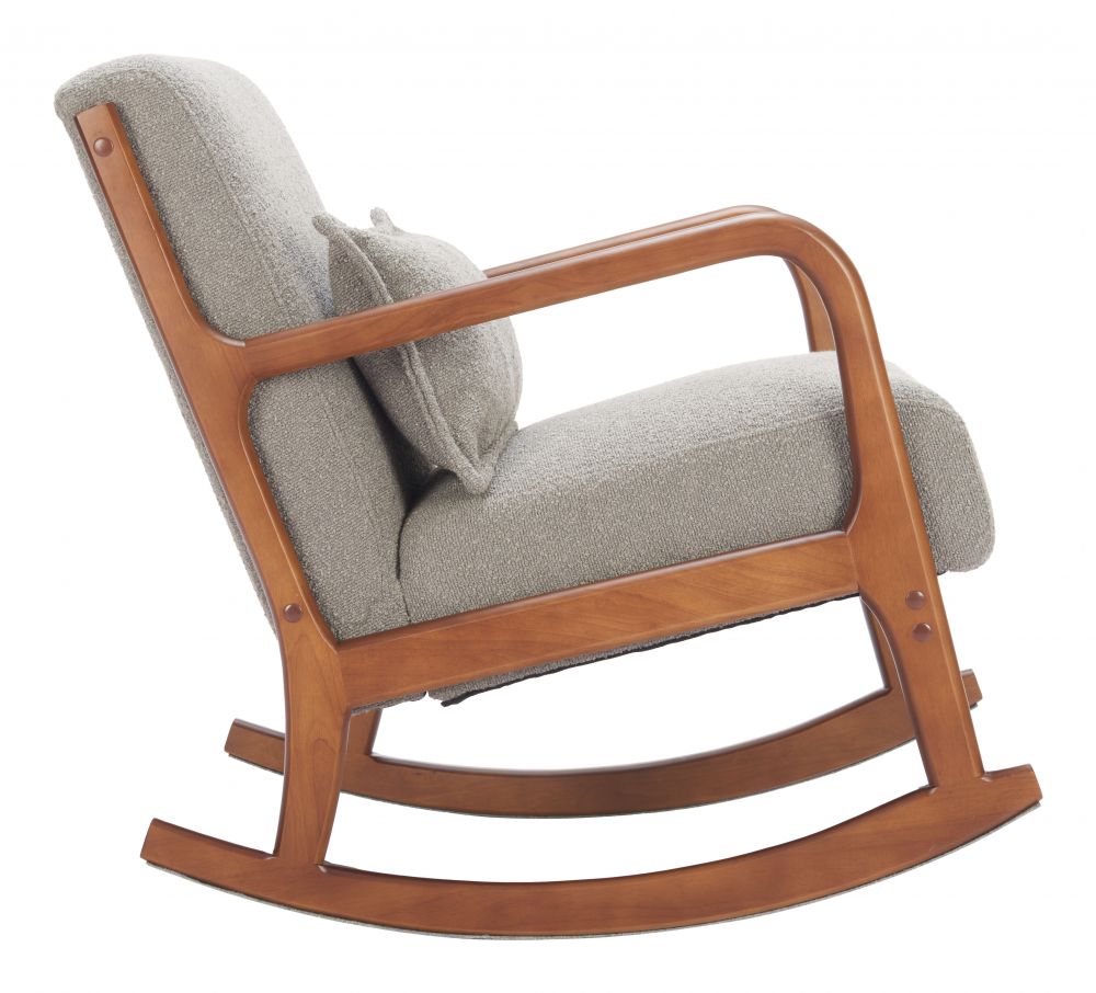 Zuo Modern Hady Textured Fabric Rocking Chair