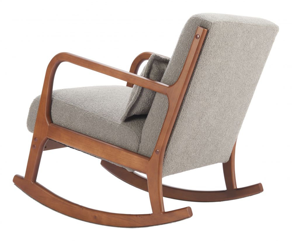 Zuo Modern Hady Textured Fabric Rocking Chair