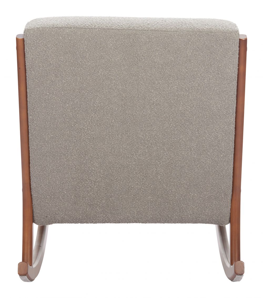 Zuo Modern Hady Textured Fabric Rocking Chair