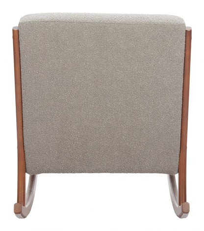 Zuo Modern Hady Textured Fabric Rocking Chair