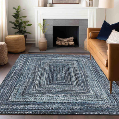 Addison Rugs Haelanor Blue Washable Indoor-Outdoor Rug