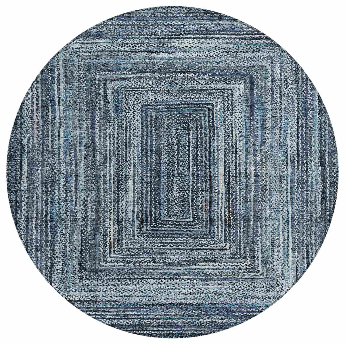 Addison Rugs Haelanor Blue Washable Indoor-Outdoor Rug