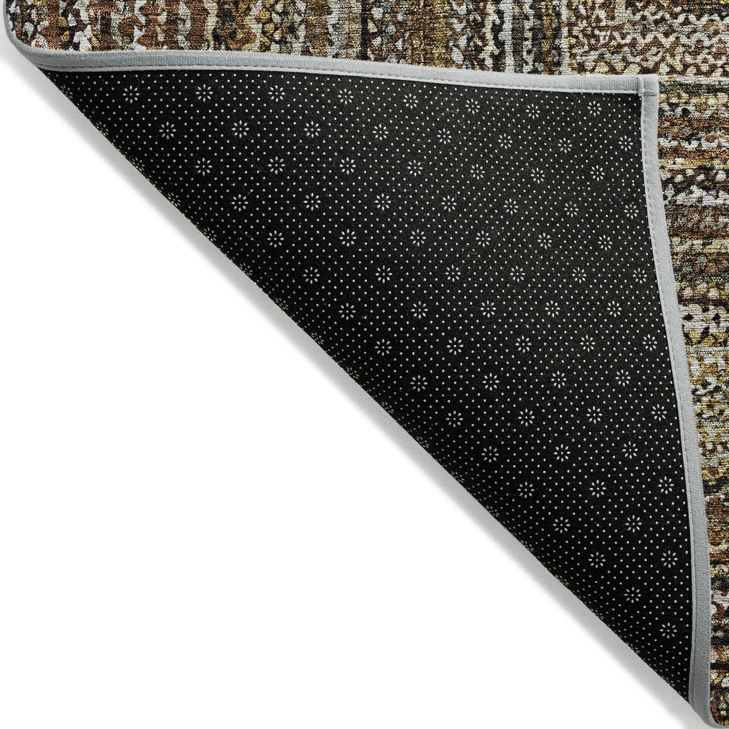 Addison Rugs Haelanor Brown Washable Indoor-Outdoor Rug