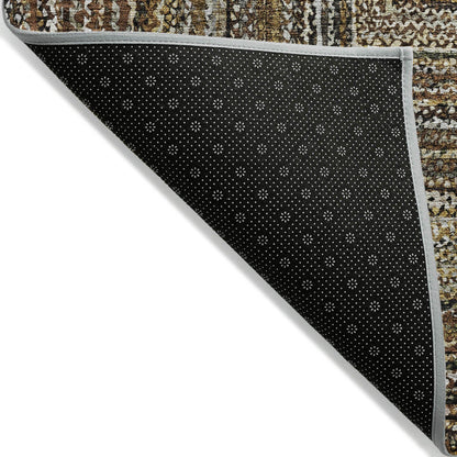 Addison Rugs Haelanor Brown Washable Indoor-Outdoor Rug