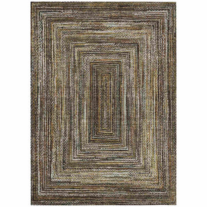 Addison Rugs Haelanor Brown Washable Indoor-Outdoor Rug