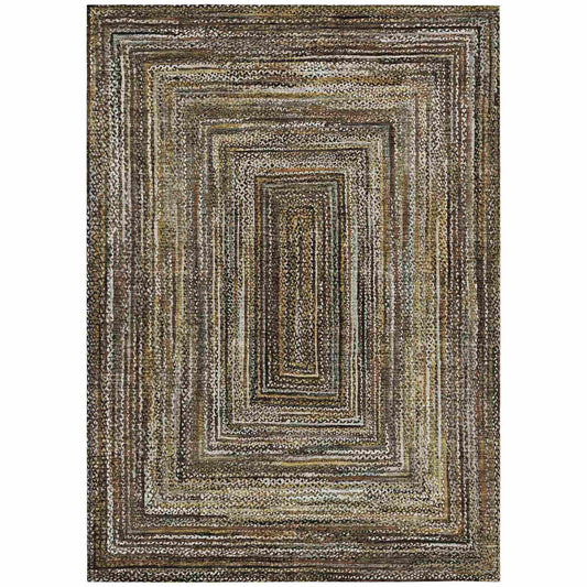 Addison Rugs Haelanor Brown Washable Indoor-Outdoor Rug