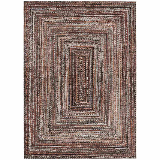Addison Rugs Haelanor Orange Washable Indoor-Outdoor Rug
