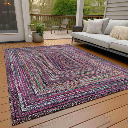 Addison Rugs Haelanor Pink Washable Indoor-Outdoor Rug
