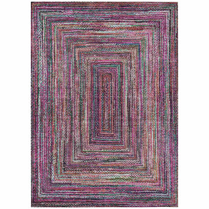 Addison Rugs Haelanor Pink Washable Indoor-Outdoor Rug