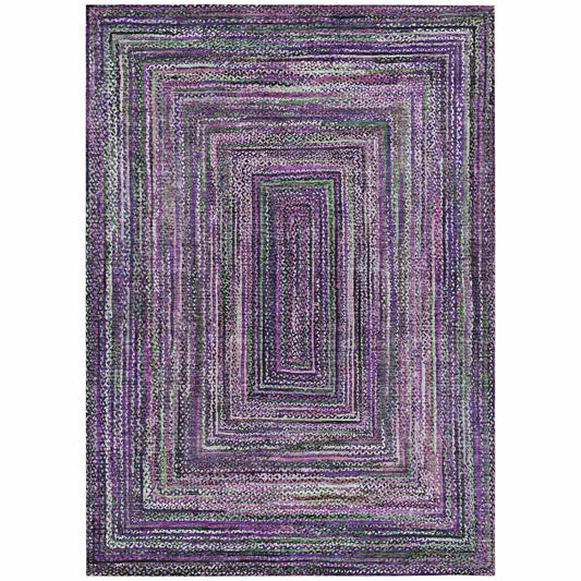 Addison Rugs Haelanor Purple Washable Indoor-Outdoor Rug