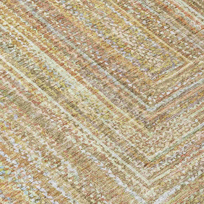 Addison Rugs Haelara Brown Washable Indoor-Outdoor Rug
