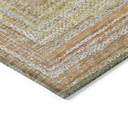 Addison Rugs Haelara Brown Washable Indoor-Outdoor Rug
