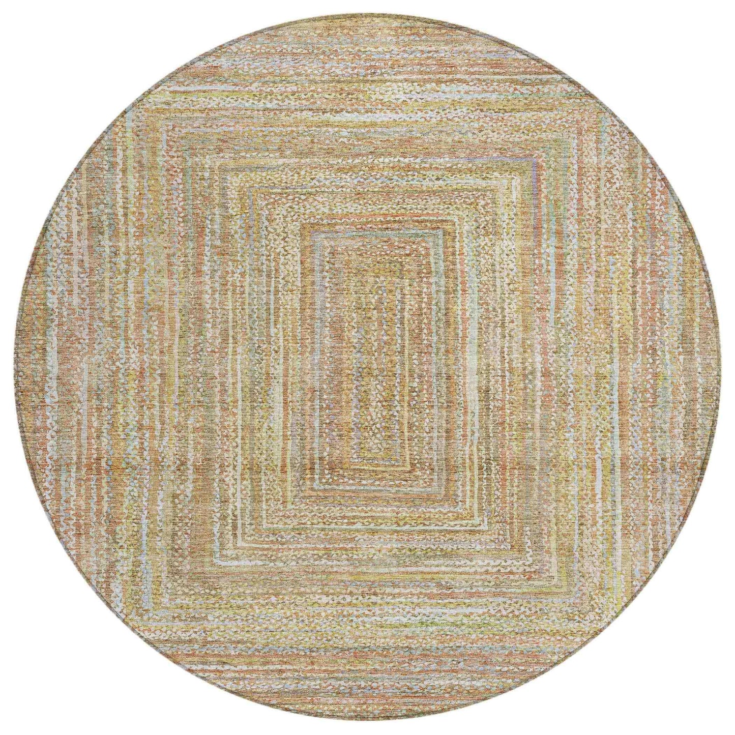 Addison Rugs Haelara Brown Washable Indoor-Outdoor Rug