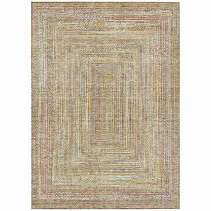 Addison Rugs Haelara Brown Washable Indoor-Outdoor Rug