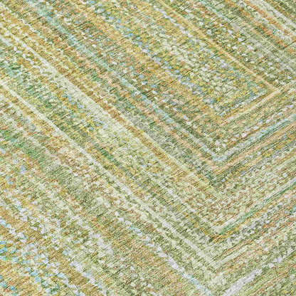 Addison Rugs Haelara Green Washable Indoor-Outdoor Rug