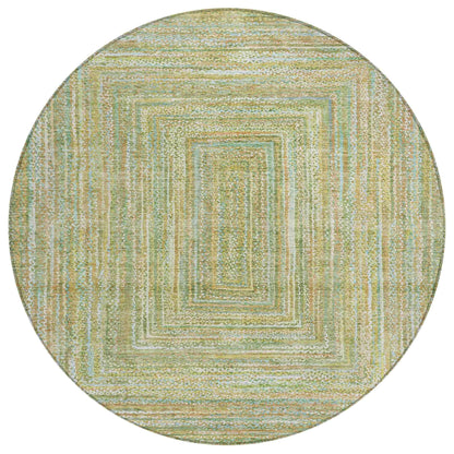 Addison Rugs Haelara Green Washable Indoor-Outdoor Rug