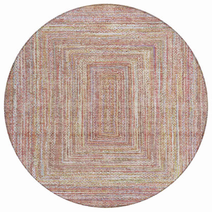 Addison Rugs Haelara Orange Washable Indoor-Outdoor Rug