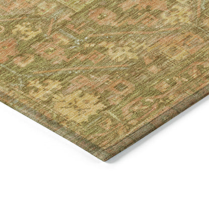 Addison Rugs Haelaris Coral Washable Indoor-Outdoor Rug