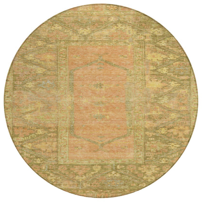Addison Rugs Haelaris Coral Washable Indoor-Outdoor Rug